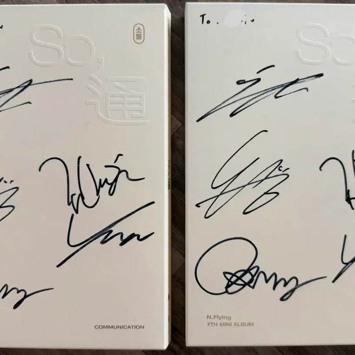 [BUNJANG] N.Flying Full Member Autographed 7th Mini Album / 엔플라이 전멤버 친필사인 7TH MINI ALBUM
