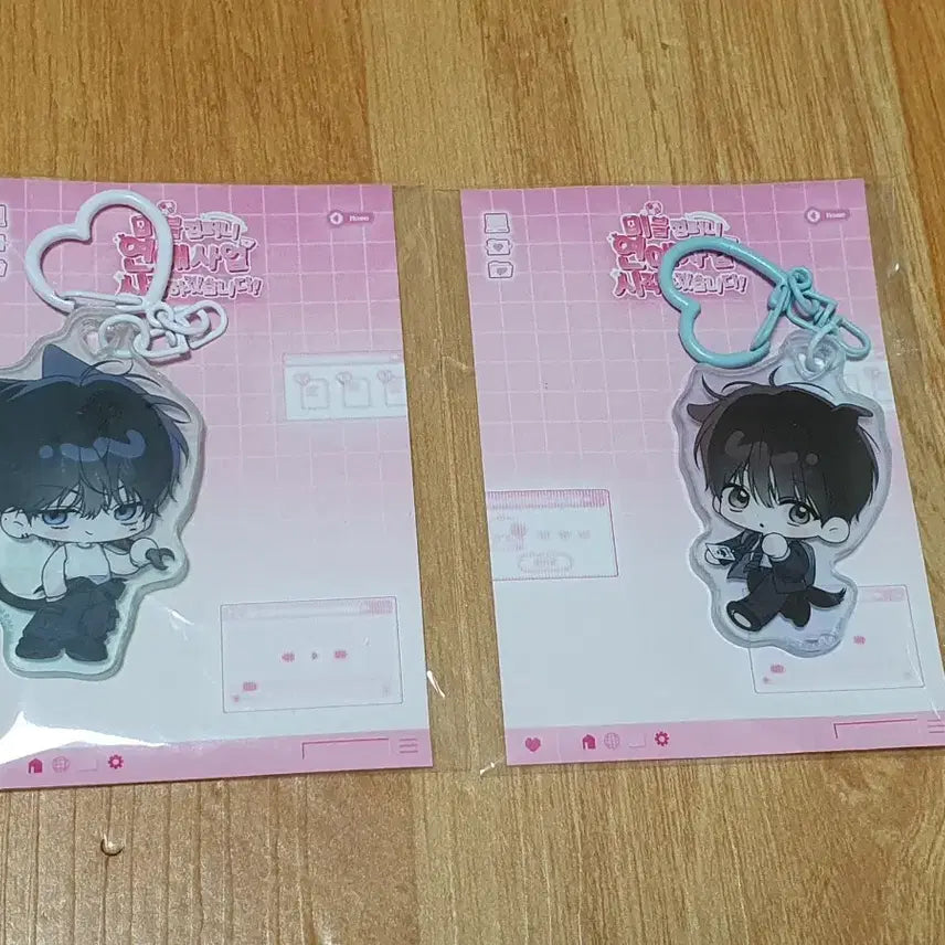 [BUNJANG] Mister Blue (Yuljeom) Kangjun Colored SD Acrylic Keyring / 열여덟의 침대 열침 미스터블루 미블 미블컴퍼니 유색 SD 아크릴 키링 고요한 강준 웹툰 굿즈 미개봉
