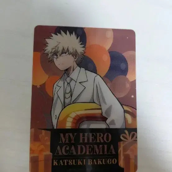 [BUNJANG] My Hero Academia Bakugo 10th Anniversary Photocard Animate POB / 나히아 바쿠고 10주년 포카 포토카드 특전 히로아카 애니메이트