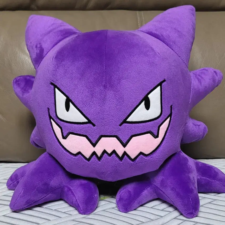 [BUNJANG] Yuan Yuan Ghost Pokemon Doll + Happy Party 3D Diorama / Yuan Yuan 포켓몬 고우스트 인형+입체 디오라마 해피파티 고오스(새상품)