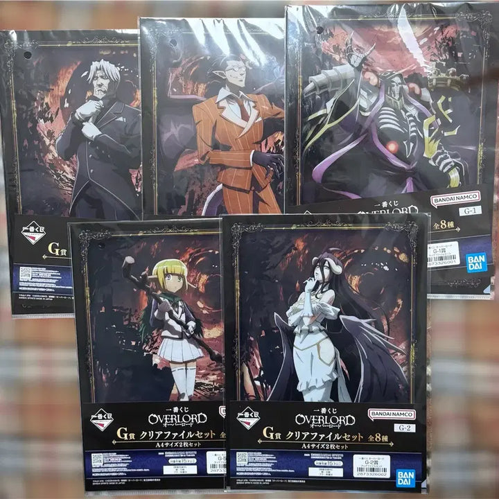 [BUNJANG] Overlord Ichiban Kuji B Prize Lord of Vermilion &amp; Sub-Prize Bundle Set (Sealed) / 미개봉)오버로드 제일복권 B상 샤르티아 블러드폴른,하위상 일괄