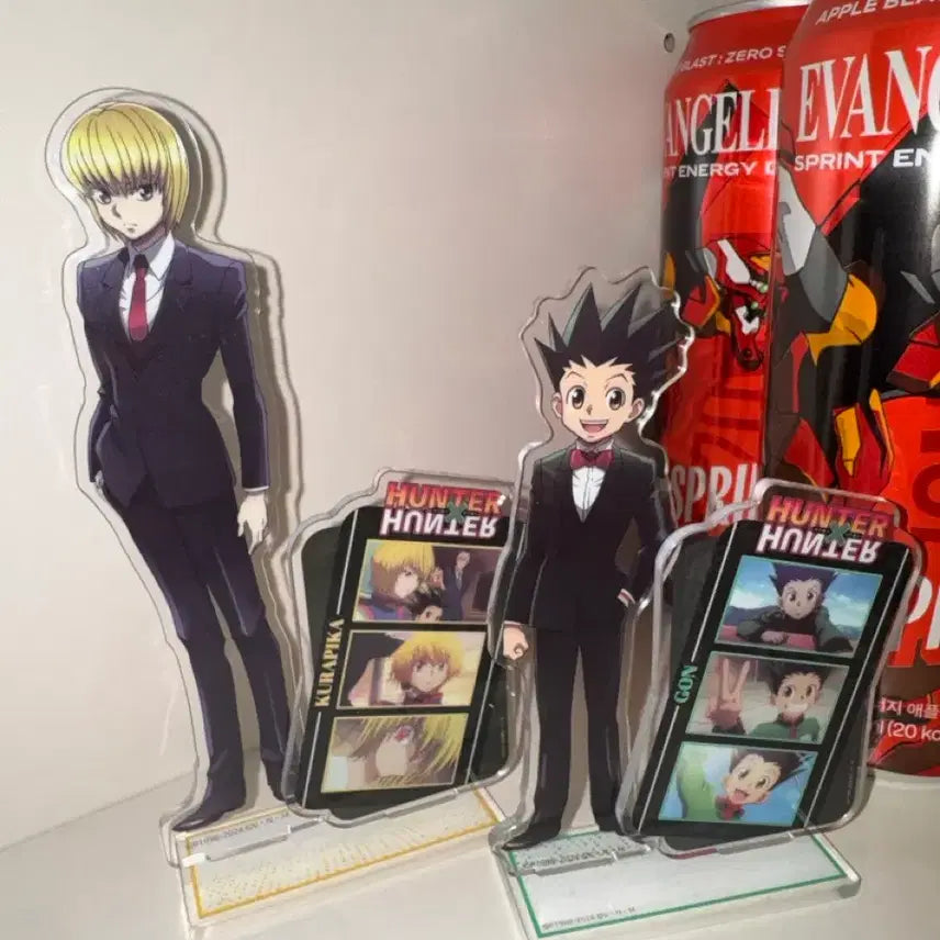 [BUNJANG] Kurapika Gon Acrylic Stand Bundle / 무하자,덤)곤,크라피카 아크릴 일괄