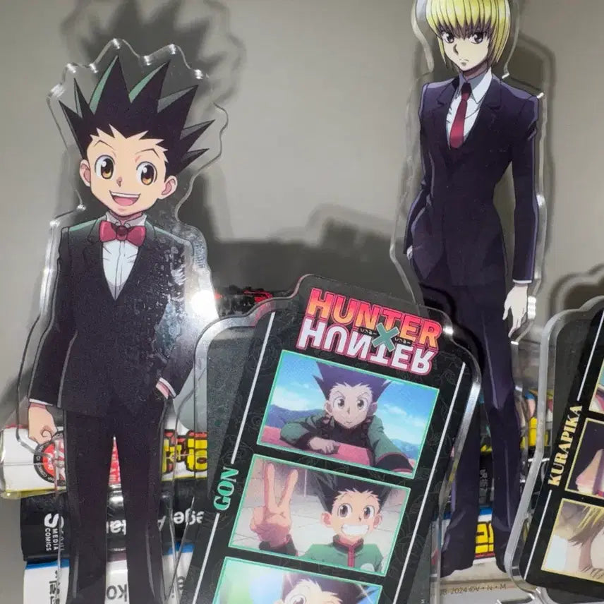 [BUNJANG] Hunter x Hunter Kurapika/Gon Acrylic Standee Bundle / 무하자,덤)곤,크라피카 아크릴 일괄
