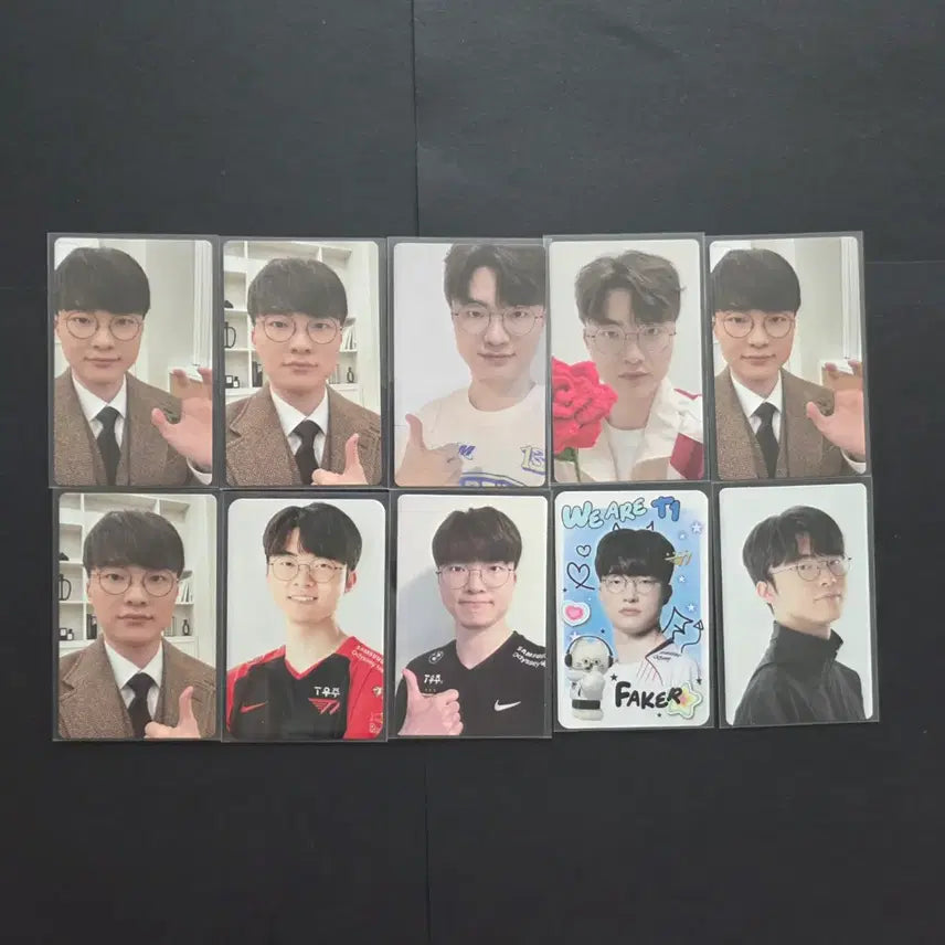 [BUNJANG] Bundle Set Faker Photocard / (일괄) 페이커 포토카드 포카