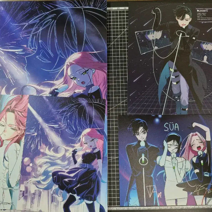 [BUNJANG] A.STAGE Alien Stage Magazine Bundle Set / 일괄) 에이스테 에일리언 스테이지 서일페 매거진 잡지 이반 엽서 싸인 엽서