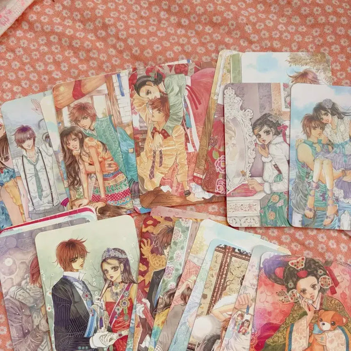 [BUNJANG] JaeDam Tumblbug "Gung" Illustration Card Set (28 Cards) by Park Sohee / 텀블벅 궁 일러스트 카드 (28매)