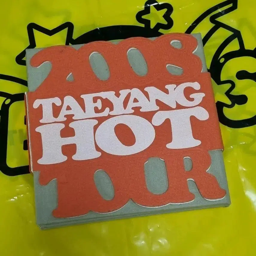 [BUNJANG] Taeyang 2008 HOT Tour (Global Warning) DVD / 2008 태양 HOT 투어(Global warning) dvd