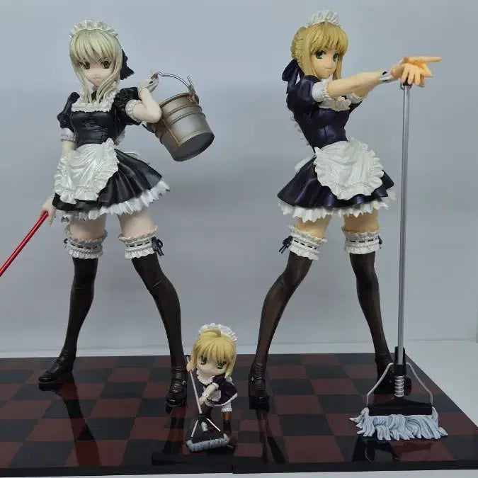 [BUNJANG] Alter Fate Hollow Ataraxia Saber Alter Maid Figure 1/6 Scale Set / 알터 페이트 할로우 아타락시아 세이버, 세이버 얼터 메이드 피규어 1/6 스케일 세트