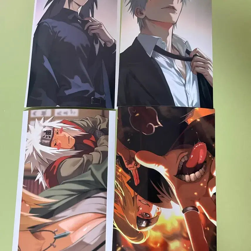 [BUNJANG] Naruto Sasuke Itachi Postcard Set / 나루토 사스케 이타치 엽서 프박
