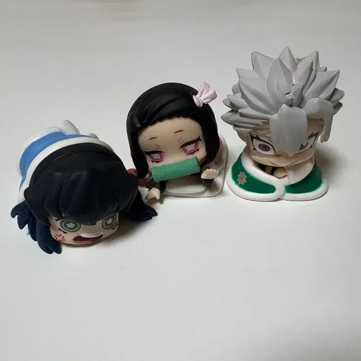 [BUNJANG] Demon Slayer Onemutan Gacha Figures - Sanemi, Nezuko, Inosuke Bundle Set / 급처)일괄) 귀멸의 칼날 오네무탄 가챠 피규어 사네미 네즈코 이노스케