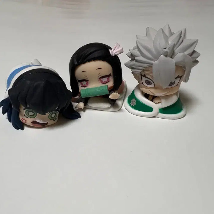 [BUNJANG] Demon Slayer Onemutan Gacha Figures - Sanemi, Nezuko, Inosuke Bundle Set / 급처)일괄) 귀멸의 칼날 오네무탄 가챠 피규어 사네미 네즈코 이노스케