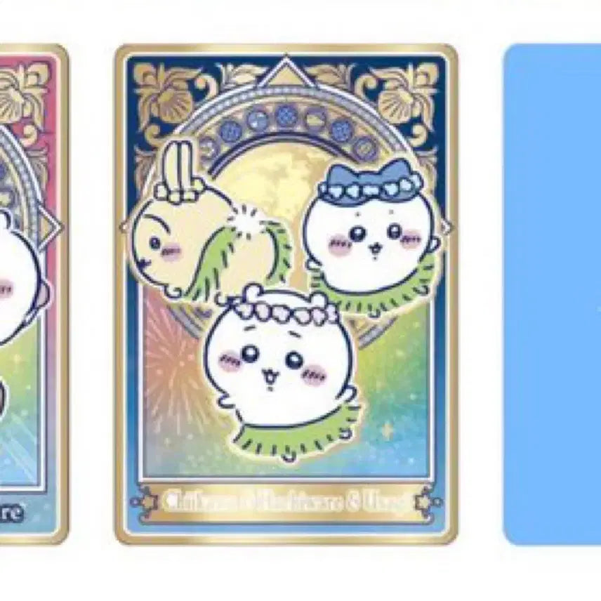 [BUNJANG] Chiikawa Mermaid Island Movie Wafer Card Hyper Rare HR Hachiwara Usagi (Sealed) / (미개봉) 치이카와 인어섬 극장판 웨하스 카드 하이퍼 레어 HR 하치와레 우사기