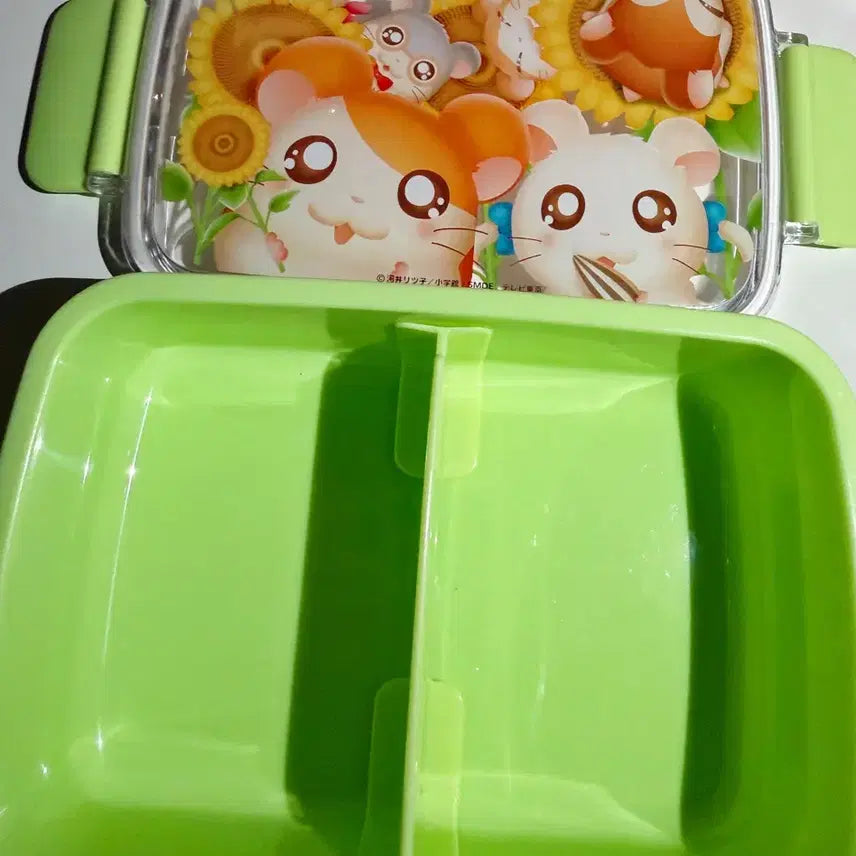 [BUNJANG] Hamster Ham-Tori Lunch Box Container / 햄토리 도시락통 보관함