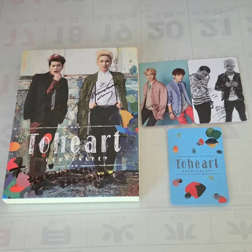 [BUNJANG] Toheart Delicious Signed Album / PS있음) 투하트 딜리셔스 샤이니 키 인피니트 우현 친필 싸인 비매 앨범 양도 판매