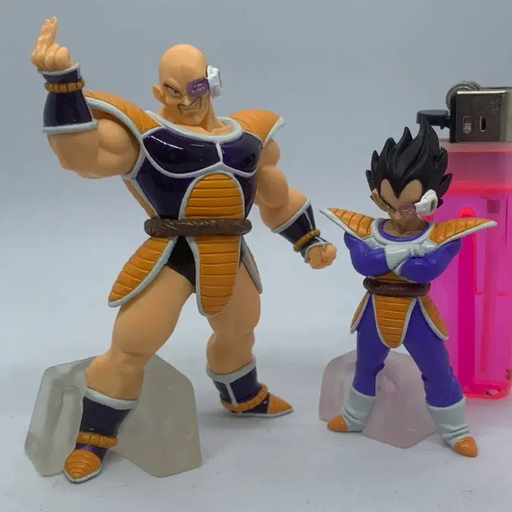 [BUNJANG] Dragon Ball HG DG Figures Vegeta &amp; Nappa 2-Figure Set / 드래곤볼hg dg 제일복권 피규어 베지터 내퍼 가챠 베지타 네퍼 2종 사이언 사이어인