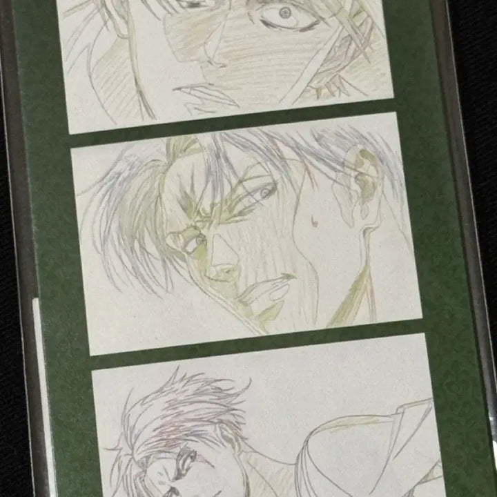 [BUNJANG] Attack on Titan Levi Original Art Four-Cut Photo / 진격거인 위트샵 리바이 원화 네컷 사진
