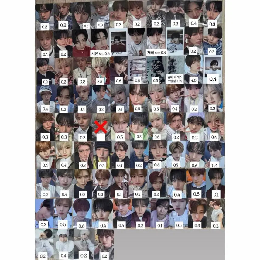 [BUNJANG] NCT WISH POPUP Color LUCKY DRAW x MUSEUM Cafe POB Photocard Sion Riku Yushi Jaehee Ryo Sakuya / 엔시티 위시 팝팝 컬러 오드투러브 케타포 뮤직아트 위드뮤 애플뮤직 점프업 에버라인 팝업 특전 시온 리쿠 유우시 재희 료 사쿠야 포카 판매