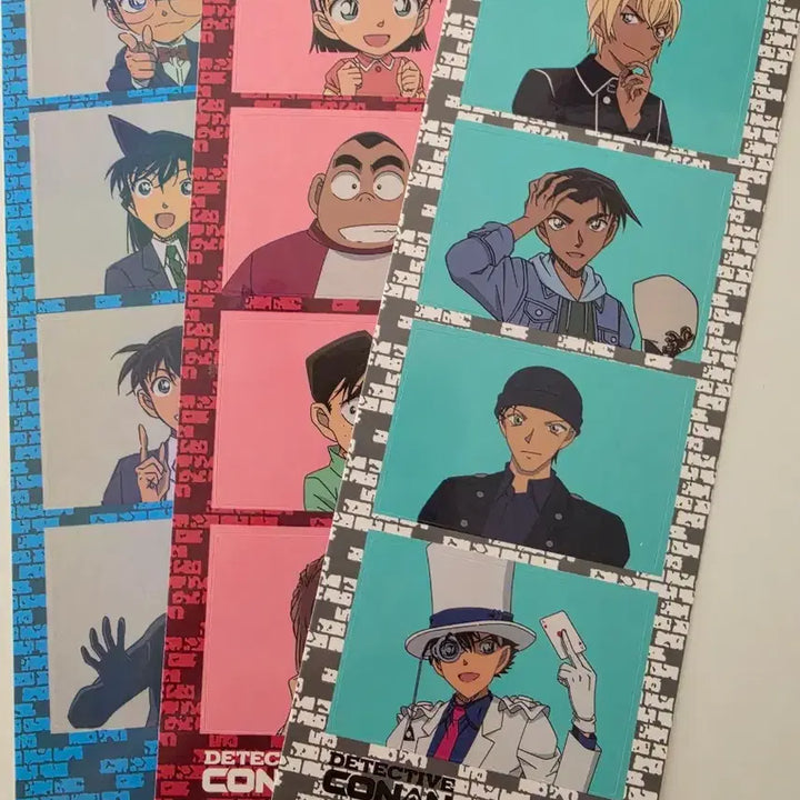 [BUNJANG] Detective Conan Sticker Pack, Four-Cut Sticker &amp; Masking Tape Set / 명탐정 코난 TV판 공식굿즈 스티커팩&amp;네컷스티커&amp;마스킹테이프
