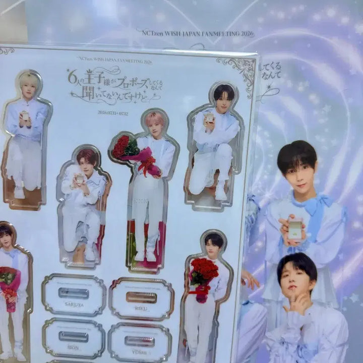 [BUNJANG] NCT WISH Japan Fanmeeting 2026 Acrylic Stand / NCT WISH JAPAN FANMEETING 2026 위시 일본 팬미팅 입장 선물 아크릴 스탠드