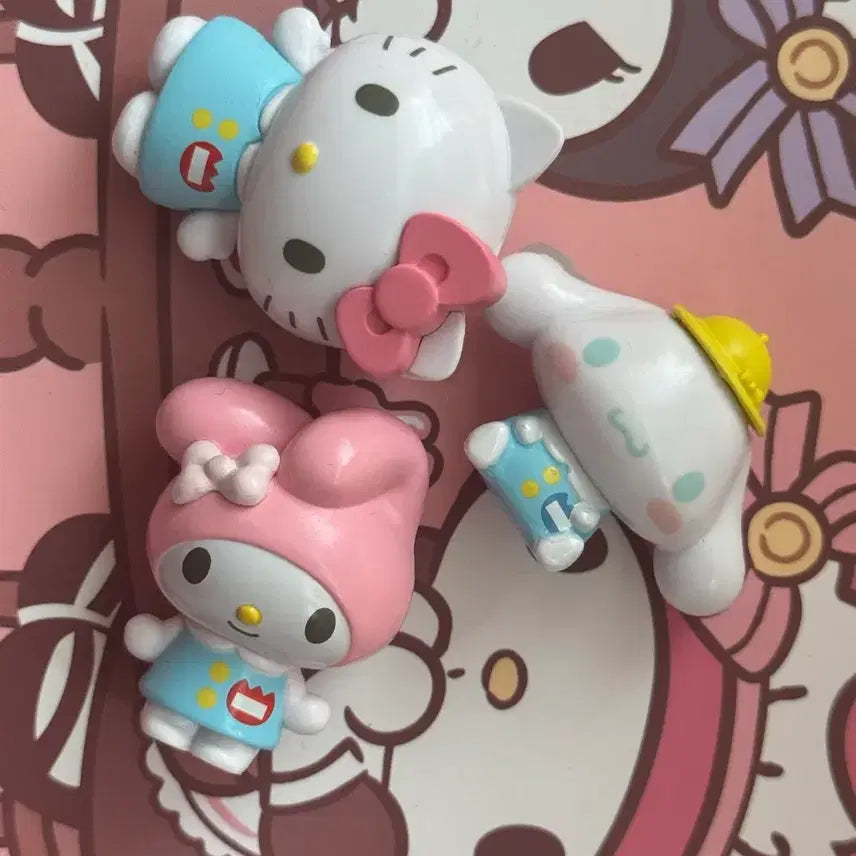 [BUNJANG] Sanrio Kindergarten Figure Bundle Set / [일괄] 산리오 유치원 피규어