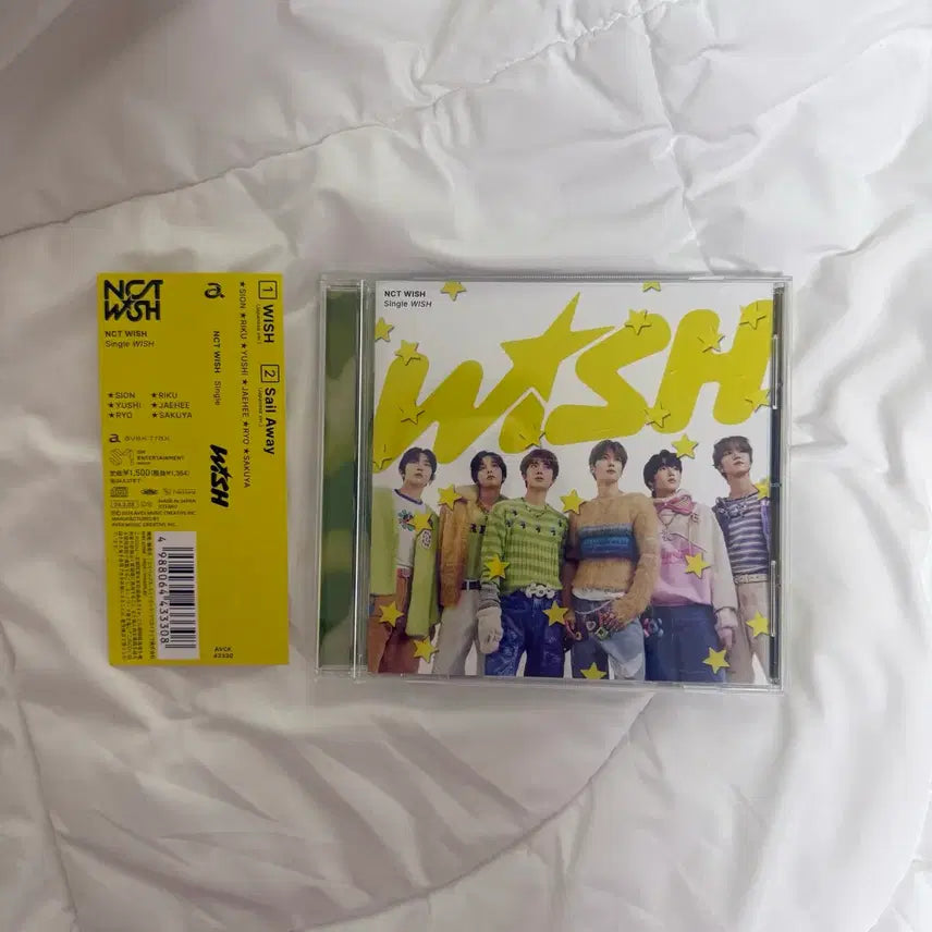 [BUNJANG] NCT WISH Japanese Debut Jewel Album (with Obi) / (띠지O)엔시티위시 단체반 WISH 위시 일본반 데뷔 쥬얼 앨범 개봉