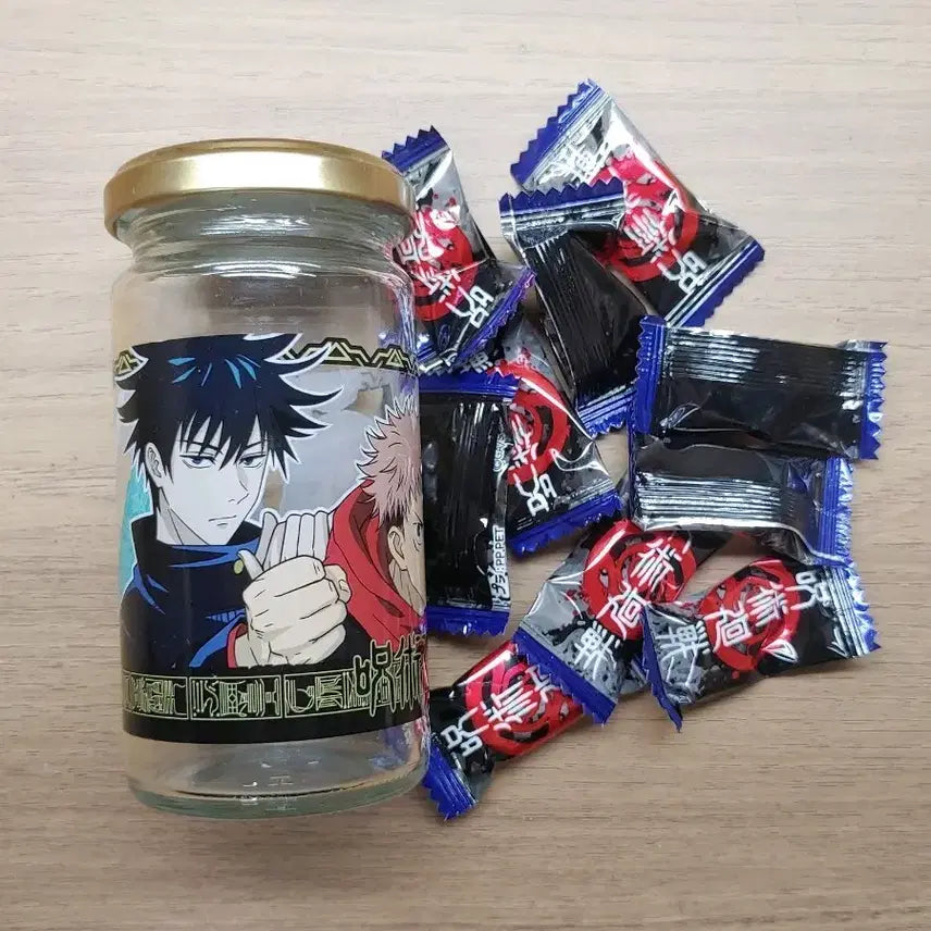 [BUNJANG] Jujutsu Kaisen Yuji, Megumi, Nobara Candy Bottle / 주술회전 유메노 유지 메구미 노바라 캔디 보틀
