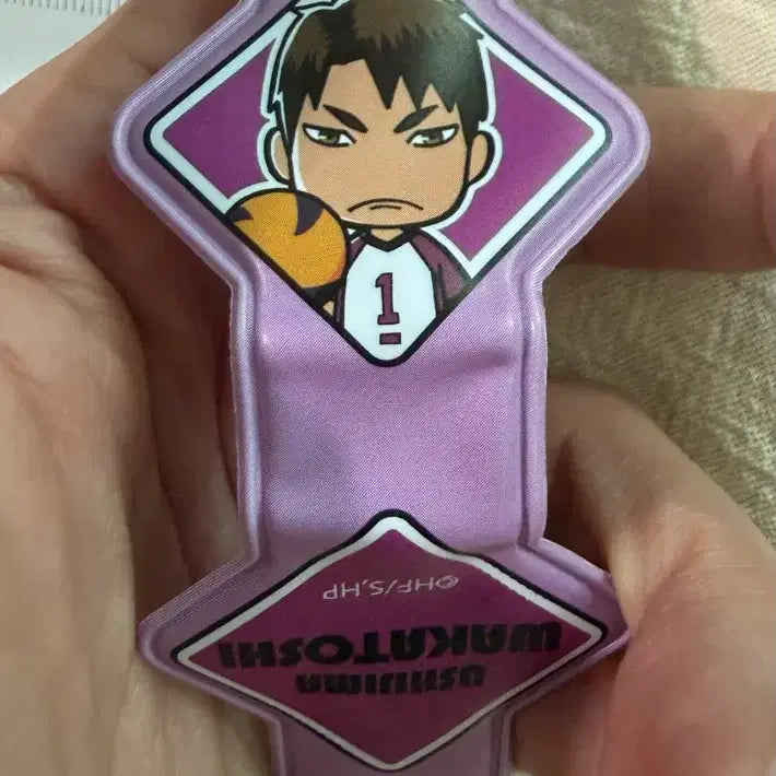 [BUNJANG] Haikyu!! Wakatoshi Ushijima Cable Organizer Clip / 하이큐 우시지마 와카토시 케이블 정리 클립