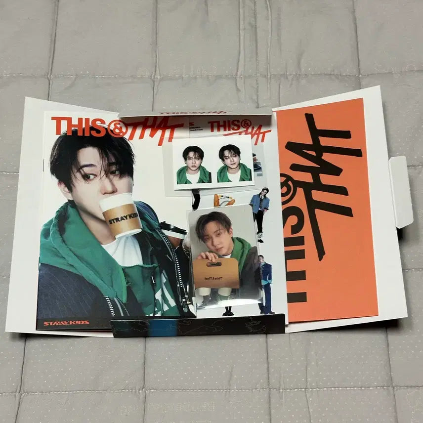 [BUNJANG] Stray Kids Changbin THIS &amp; THAT AND Ver. Photocard / 창빈)스트레이키즈 디스앤댓 앤버전 창빈 앨포 this&amp;that