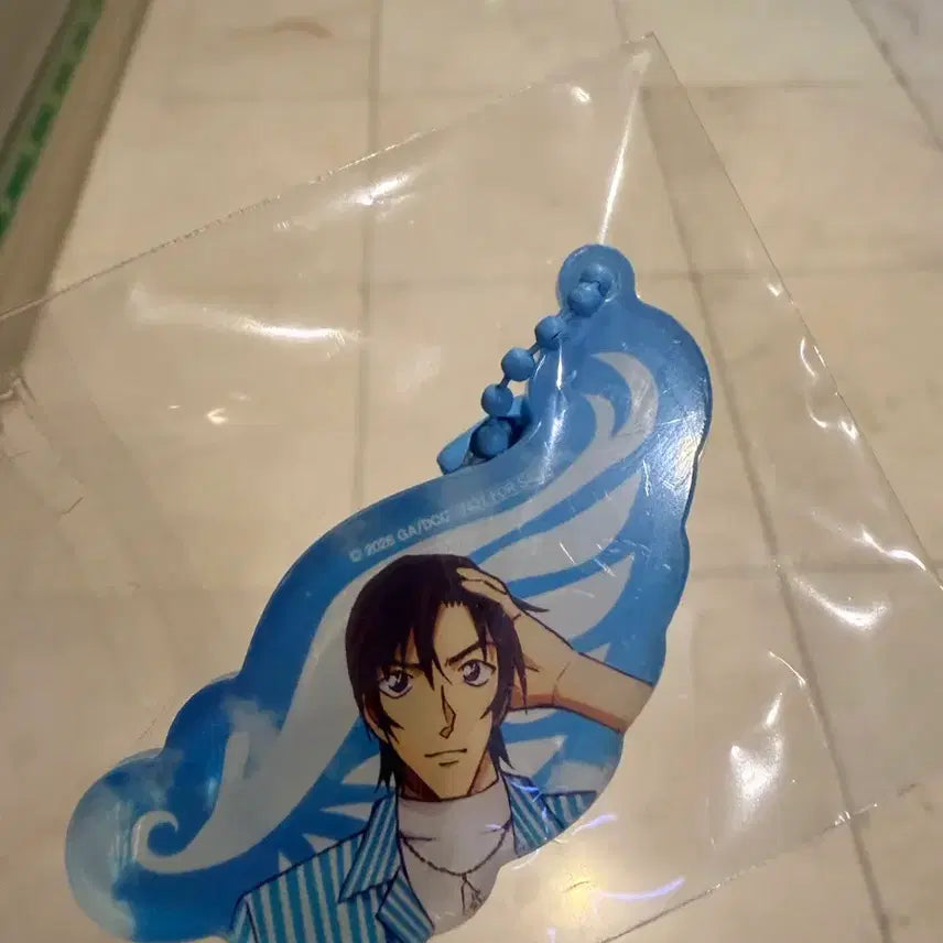 [BUNJANG] Detective Conan: The Raven Chaser Premier Screening Special Acrylic Keychain Kenji Hagiwara / 명탐정 코난 극장판 하이웨이의 타천사 프리미어 상영회 특전 롯데시네마 아크릴 키링 하기와라 켄지