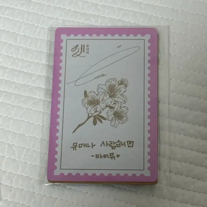 [BUNJANG] IU "Flower Bookmark" Set CDP (CD Player) Photocard / 아이유 꽃갈피 셋 CDP + 아이유 포카
