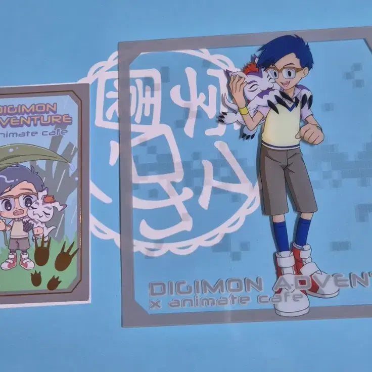 [BUNJANG] Digimon Adventure x Animate Cafe Gold Foil Card Special Set / 디지몬 어드벤처 x 애니메이트 카페 정석 금박카드 5만원 특전