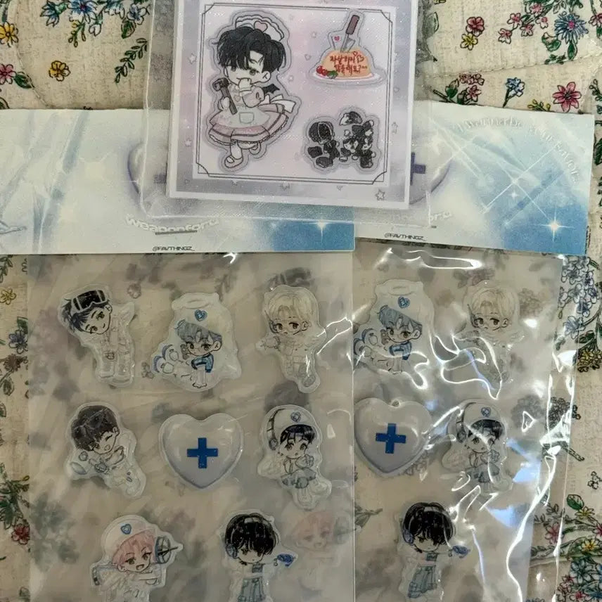 [BUNJANG] Debut or Death Nana/Jjam 2nd Goods Sticker Set / 데못죽 나나님 쨈님 2차 굿즈