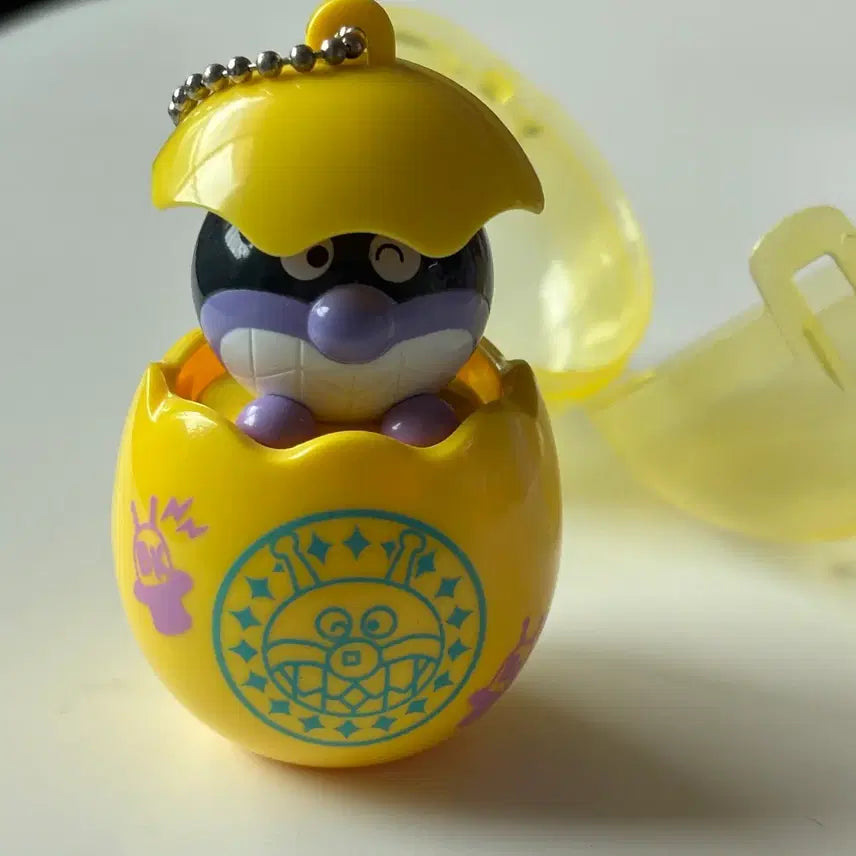 [BUNJANG] Anpanman Waku Waku Tamago Sekigai Gacha / 고전 호빵맨 와쿠와쿠 타마고 세균맨 가챠