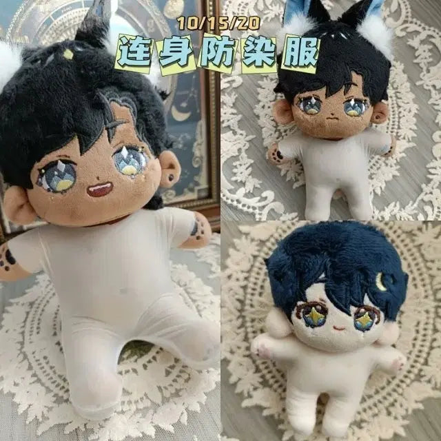 [BUNJANG] 20cm Doll Anti-Stain Innerwear / 이염방지복 내복 인형옷 20깅 무속성 솜인형 옷장 20cm