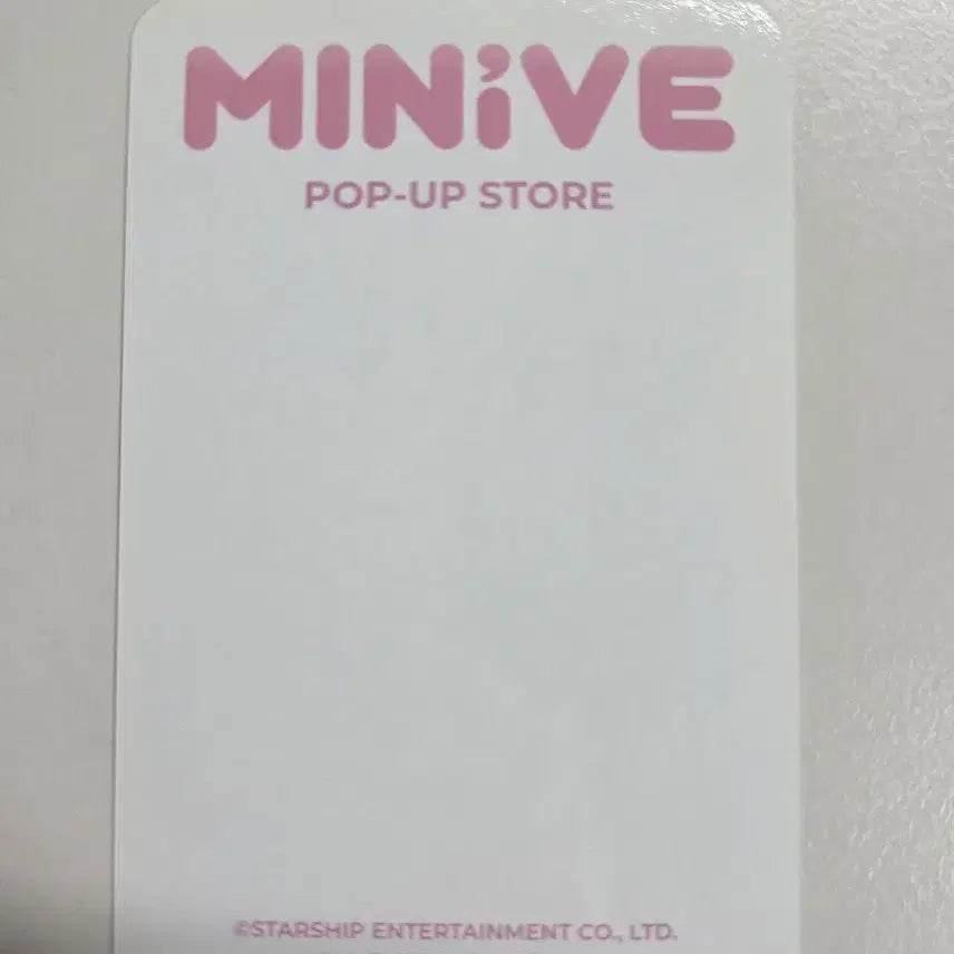 [BUNJANG] IVE Rei MiniBrFace Cushion Photocard / 아이브 레이 미니브 페이스 쿠션 포토카드