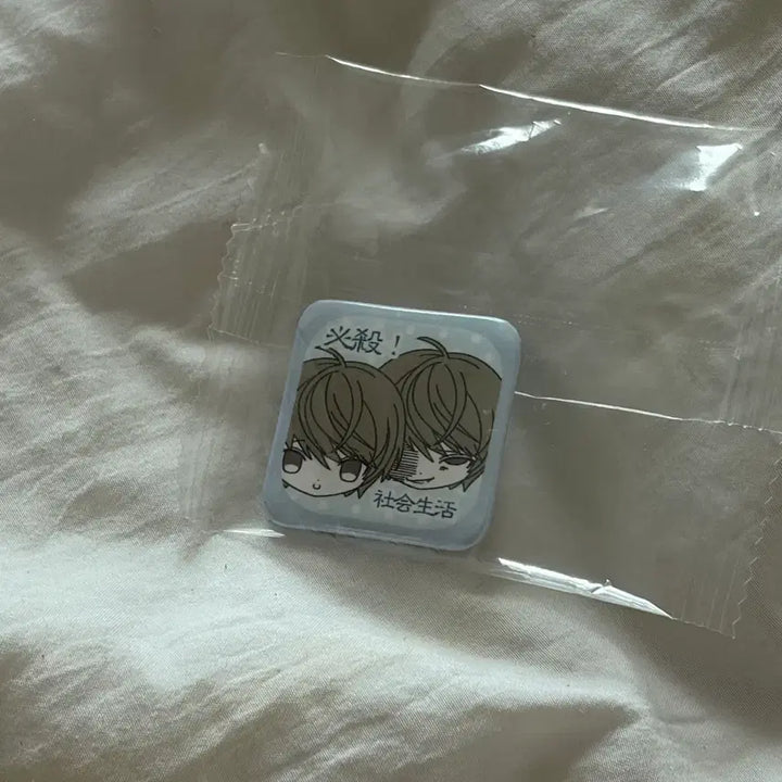[BUNJANG] JetJet Death Note Light Yagami Pin Button Set / 젯젯님 데스노트 라이토 필살 사회생활 핀버튼 양도 엘 미사 뱃지 캔뱃지 핀뱃지 다꾸 스티커