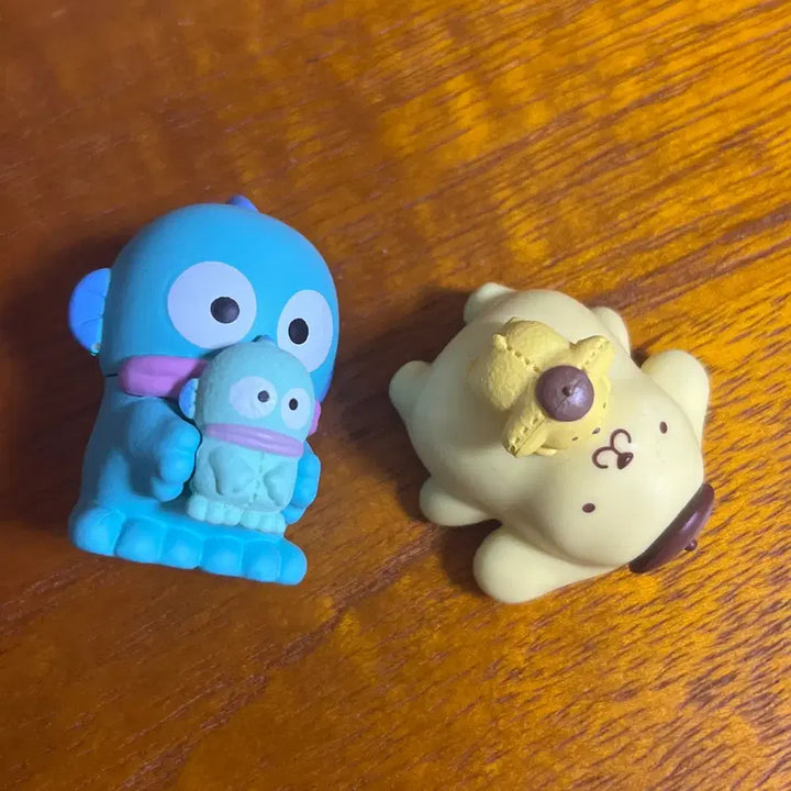 [BUNJANG] Sanrio Characters Figure Gacha Bundle Set (Hangyodon, Pompompurin) / 산리오 캐릭터즈 인형과 함께 피규어 가챠 [한교동, 폼폼푸린 일괄]