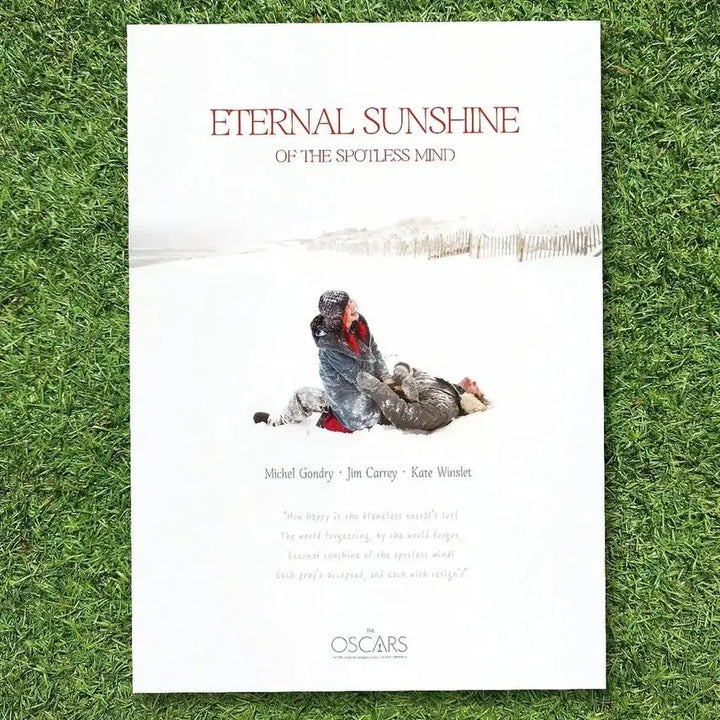[BUNJANG] Eternal Sunshine of the Spotless Mind 20th Anniversary Special Limited Oscar Poster (A3) / [2023초희귀한정판]영화 이터널선샤인 20주년 기념 스페셜 한정 오스카 포스터(A3) 미셸 공드리 감독 포스터