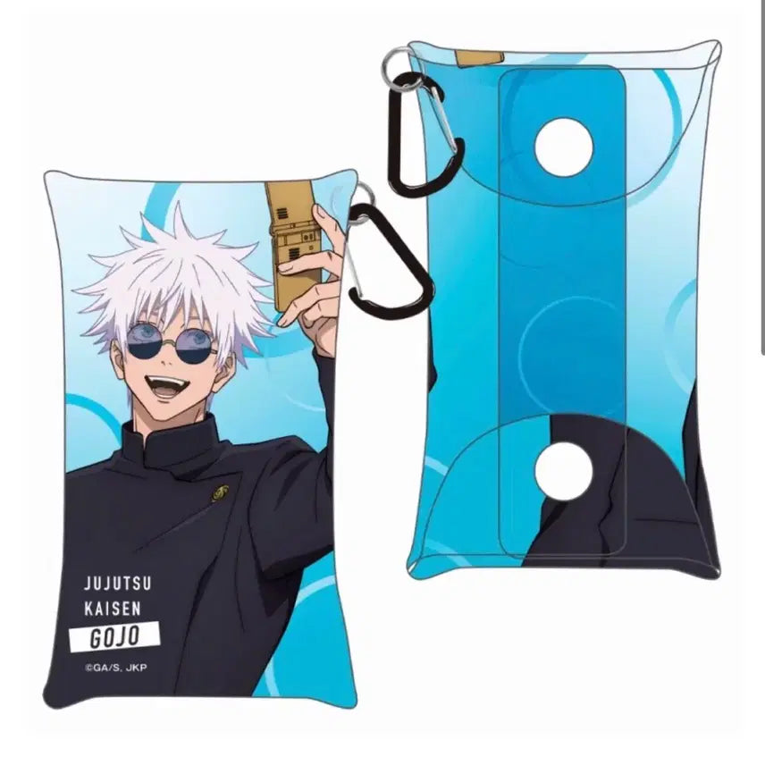 [BUNJANG] Jujutsu Kaisen Anime Clear Multi Case Gojo Satoru / 주술회전 애니메이트 회옥 옥절 클리어 멀티 케이스 고죠 사토루 개봉 전시