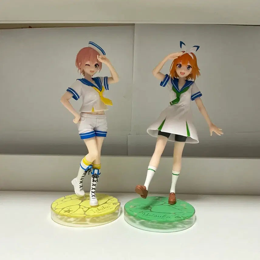 [BUNJANG] The Quintessential Quintuplets Nakano Ichika &amp; Yotsuba Figure Bundle (Box Included) / 5등분의 신부 피규어 2개일괄 나카노 이치카,요츠바(박스O)