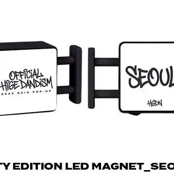 [BUNJANG] Official Hige Dandism Hige Dan Popup Magnet (Sealed) / 오피셜히게단디즘 히게단 팝업 led 마그넷 미개봉