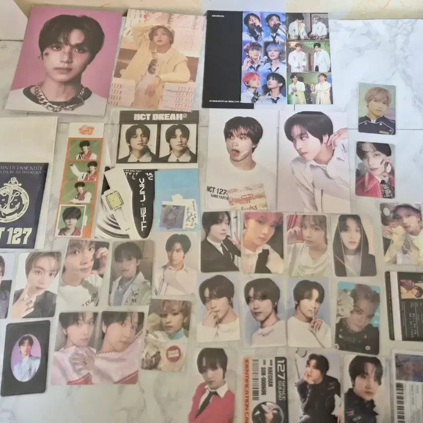 [BUNJANG] NCT Dream NCT 127 Haechan Jisung Chenle Jeno Jaemin Johnny Mark Photocard Bundle Set Goods Season&
