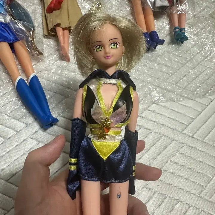 [BUNJANG] Sailor Moon Sailor Three Stars Figure (Vintage Doll) / 세일러문인형 세일러쓰리스타즈 피규어(고전인형) 세일러문피규어 빈티지인형 애니인형