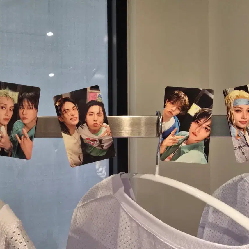 [BUNJANG] Stray Kids DISCANDY Mesh Long Sleeve Photocard / 스키즈 디스앤댓 팝업 매쉬롱슬리브 포카