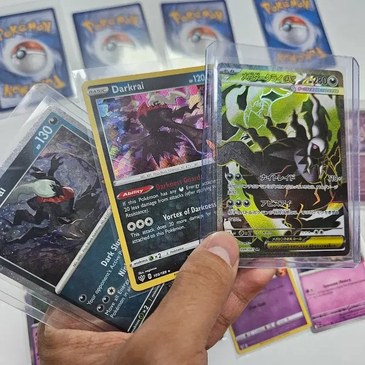 [BUNJANG] Pokemon Card Set: Gengar, Mewtwo, Darkrai, Mimikyu / 포켓몬카드 팬텀, 뮤츠, 다크라이, 따라큐 세트