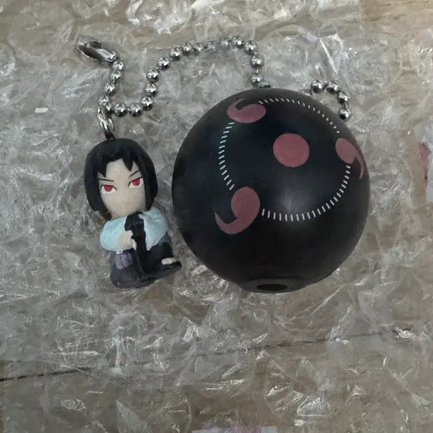 [BUNJANG] Naruto Sasuke Rinnegan Bell Charm (Classic) / 사스케 방울 키링 팔아요(고전)