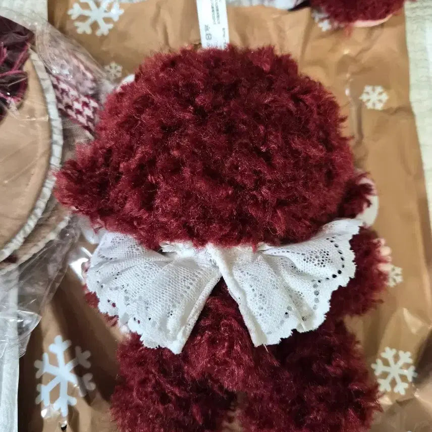 [BUNJANG] Mijuan Doll Burgundy / 미주안 인형