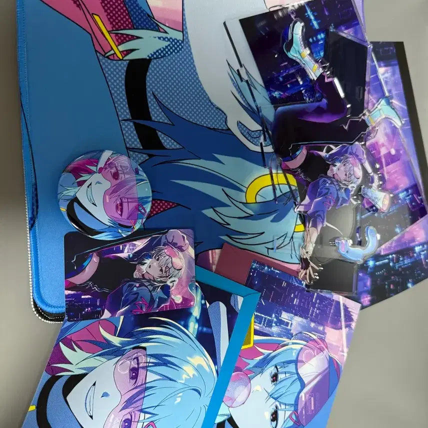 [BUNJANG] Irocloud 2024 Birthday Goods Mousepad, Postcard, Pin Button, Photocard, Diorama / 이로클라우드 사이버펑크데드보이 2024생일 굿즈 분철 불가