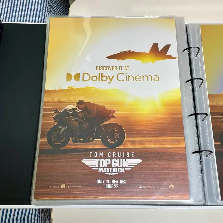 [BUNJANG] Top Gun Maverick Dolby Cinema Poster MegaBox Suwon Starfield Tom Cruise / 탑건 매버릭 수원스타필드 돌비 포스터 메가박스 톰크루즈 dobly