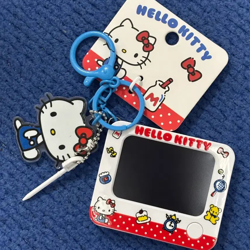 [BUNJANG] Sanrio Hello Kitty Memo Pad Keyring / 산리오 헬로키티 메모판 키링